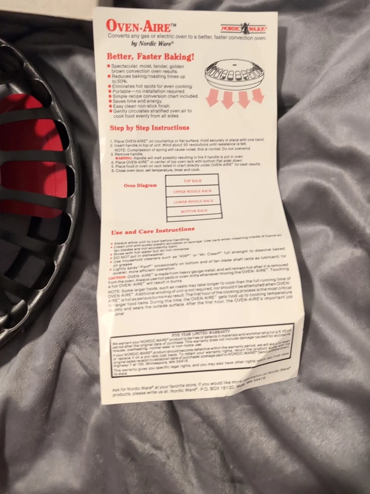 NordicWare Oven-Aire - Image 3 of 4