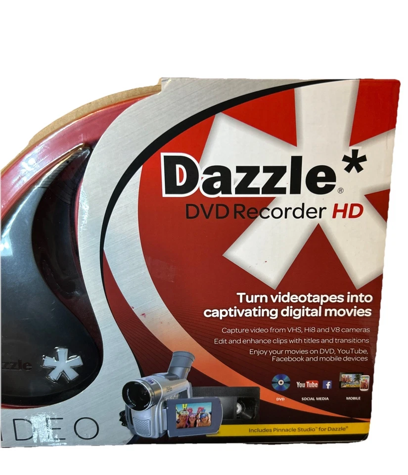 Dazzle Pinnacle DVD Recorder HD Video Converter Capture Enhance Digital Movies - Image 2 of 4