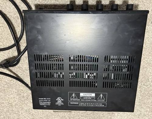 TOA BG-1015 Integrated Mixer Amplifier Output Rated 15W - 5 Channel & Powers ON - Picture 7 of 24