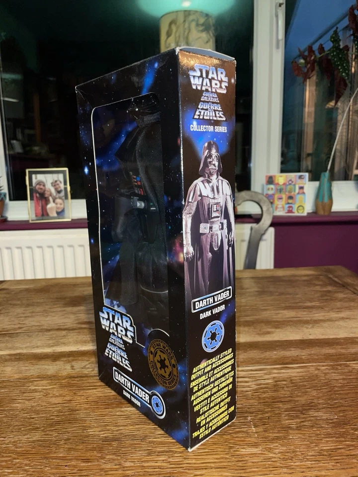 Kenner Star Wars 1996 Collector Series Darth Vader 12" Action Figure Boxed - Image 4 of 4