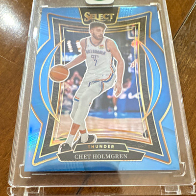 Panini 2024-25 Select Chet Holmgren #1 Concourse Light Blue Prizm 107/299
