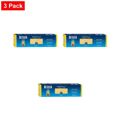 De Cecco Enriched Macaroni Product - Spaghetti Pasta (16 Oz Ea) - 3 Pack
