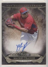2015 Topps Tier One New Guard Auto 315/349 Maikel Franco #NGA-MFR Auto c7w