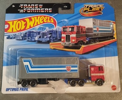 Hot Wheels   Optimus Prime   - Track Fleet 2025 - 1:64 Sammelauto HXH02 Mattel