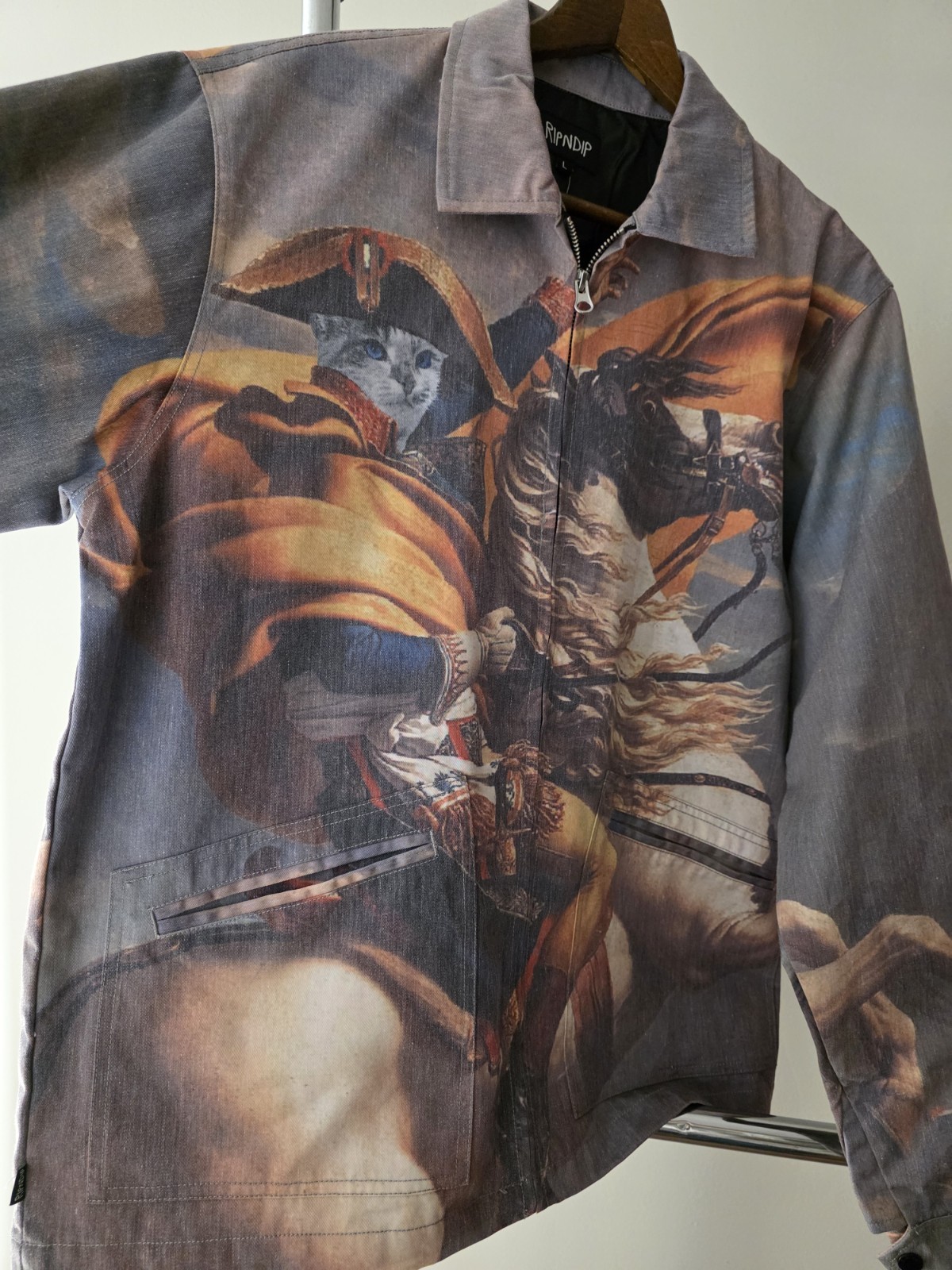 Ripndip Napoleon Jacket in Large - Stylish Streetwear Essential