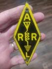 Vintage Original Porcelain Sign ARRL American Radio Relay League Ham Radio Asso