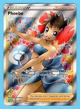 2021 Pokemon Phoebe Holofoil Ultra Rare SWSH05: Battle Styles 161/163 Near Mint on eBay