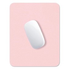 Premium Textured Square Mouse Pad Thick 3mm AntiSlip Pink 7x9 Inch Rubber