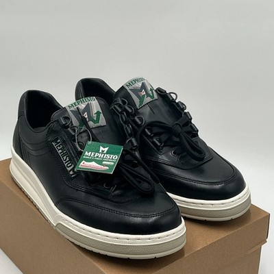 Mephisto Men's Match sneaker 04191313637 Size 9.5 Black Eby3356 | eBay