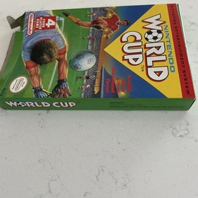 Nintendo World Cup Soccer NES - Box & Instruction Manual Only