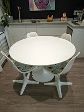 Arkana Tulip Table & Chair Set, 1960s Mid-Century