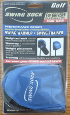 Swing Sock Performance Weight Golf Swing Trainer Driver Blue Right Hand