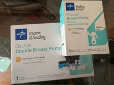 Medline Double Electric Breast Pump Portable NIB Sealed Lightweight