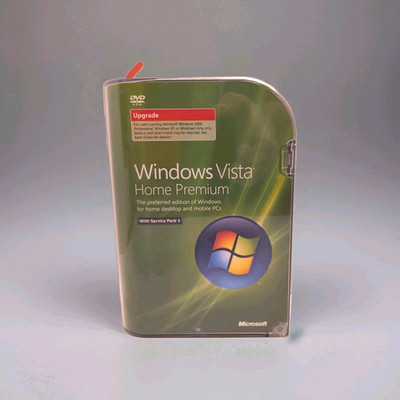 Microsoft Windows Vista Home Premium Full w/SP1 MS WIN 32 Bit DVD NEW Sealed