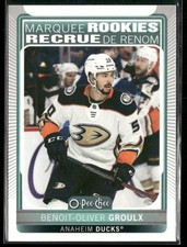 2021-22 Upper Deck Benoit-Olivier Groulx 2021-22 O-Pee-Chee Update RC #612