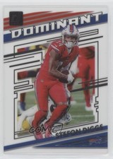 2021 Panini Clearly Donruss Clearly Dominant Stefon Diggs #CD-SD 0r5l