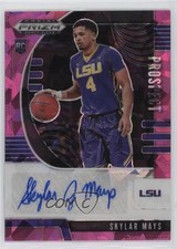 2020-21 Panini Prizm Draft Picks Prospect Pink Ice Skylar Mays #PA-SM Auto 7gk