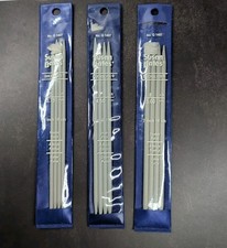 Vintage Susan Bates Knitting Needles Quicksilver Double Pointed Size 5, 7, 8