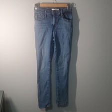 Levi's Jeans Womens Size 2 Size 26 Blue High Rise Skinny Levis 721