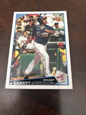 2009 Topps Baseball Garret Anderson 532