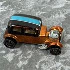 Vintage Orange Hot Wheels Redline 1932 Ford Vicky 1968 Original Paint Mattel