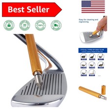 Precision Golf Club Groove Sharpener - Restore Wedges  Irons Effortlessly