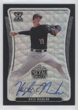 2020 Leaf Metal Draft Black Wave 2/7 Kyle Nicolas #BA-KN1 Auto g2u