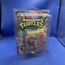 1988 TMNT Raphael Playmates Sealed Unpunched Vintage Figure Signed Kevin Eastman