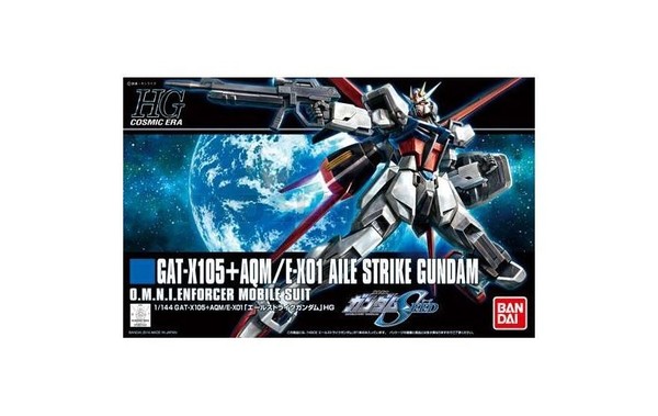 Bandai 46200 Hgce Gundam Aile Strike 1/144 Bausatz - 46200-image