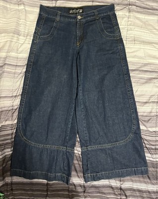 JNCO Kangaroo Jeans Guotai Y2K Men's 34x32 Baggy Wide Leg Vintage