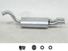 Endtopf NEU für Audi Coupe 89 8B Cabrio Cabriolet B4 2.6 2.8 Auspuff + Anbaut.