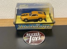 Johnny Lightning ThunderJet 500 1970 Ford Mustang Mach 1 HO Slot Car RETIRED 