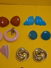 33 Pairs Retro MCM Pierced Earrings Mixed Lot Mid-Century-Modern  — photo 9