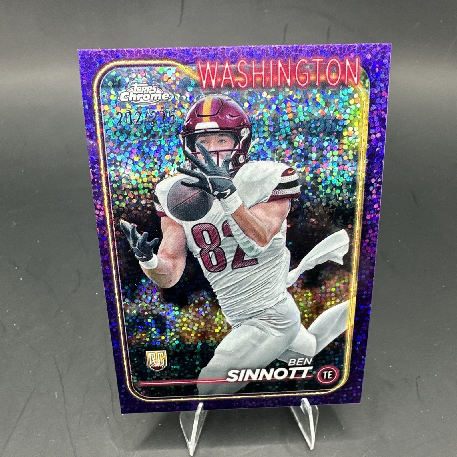 Ben Sinnott Topps Chrome #262 Purple Speckle
