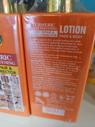 Loción facial y corporal Veet gold cúrcuma reparadora y correctora 500 ml - Imagen 3 de 3