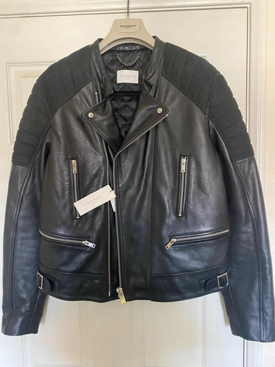 Sandro Motorcycle Jacket Coats, Jackets & Vests for Men for Sale