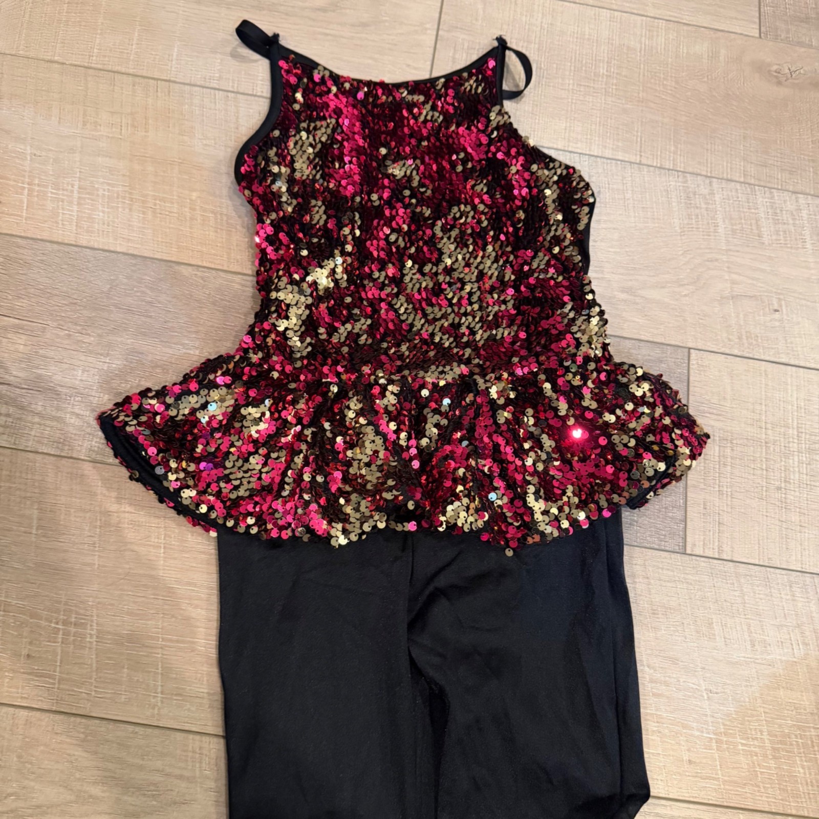 WEISSMAN GIRLS BLACK PINK GOLD JAZZ CONTEMPORARY … - image 4