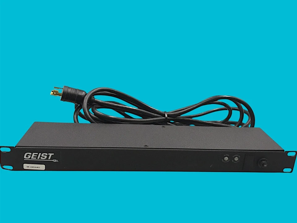 Geist SPN064-15TL Server 6-Outlet Rackmount Surge Protector Power Strip - Image 2 of 4