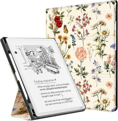 CoBak Case for 11'' Kindle Scribe 3rd Generation 2025, Antique Floralia