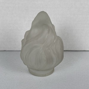 5” Flaming Torch Shade Art Deco Lamp Shade Frankart Spelter Vintage 8 Available