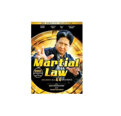 Martial Law Complete TV Series ALL 44 EPISODES + BONUS NEW 10-DISC