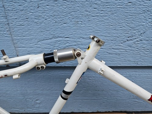 Vintage 2000 KHS Team ST Soft Tail Mountain Bike Frame 20" Large True Temper USA - Picture 3 of 18