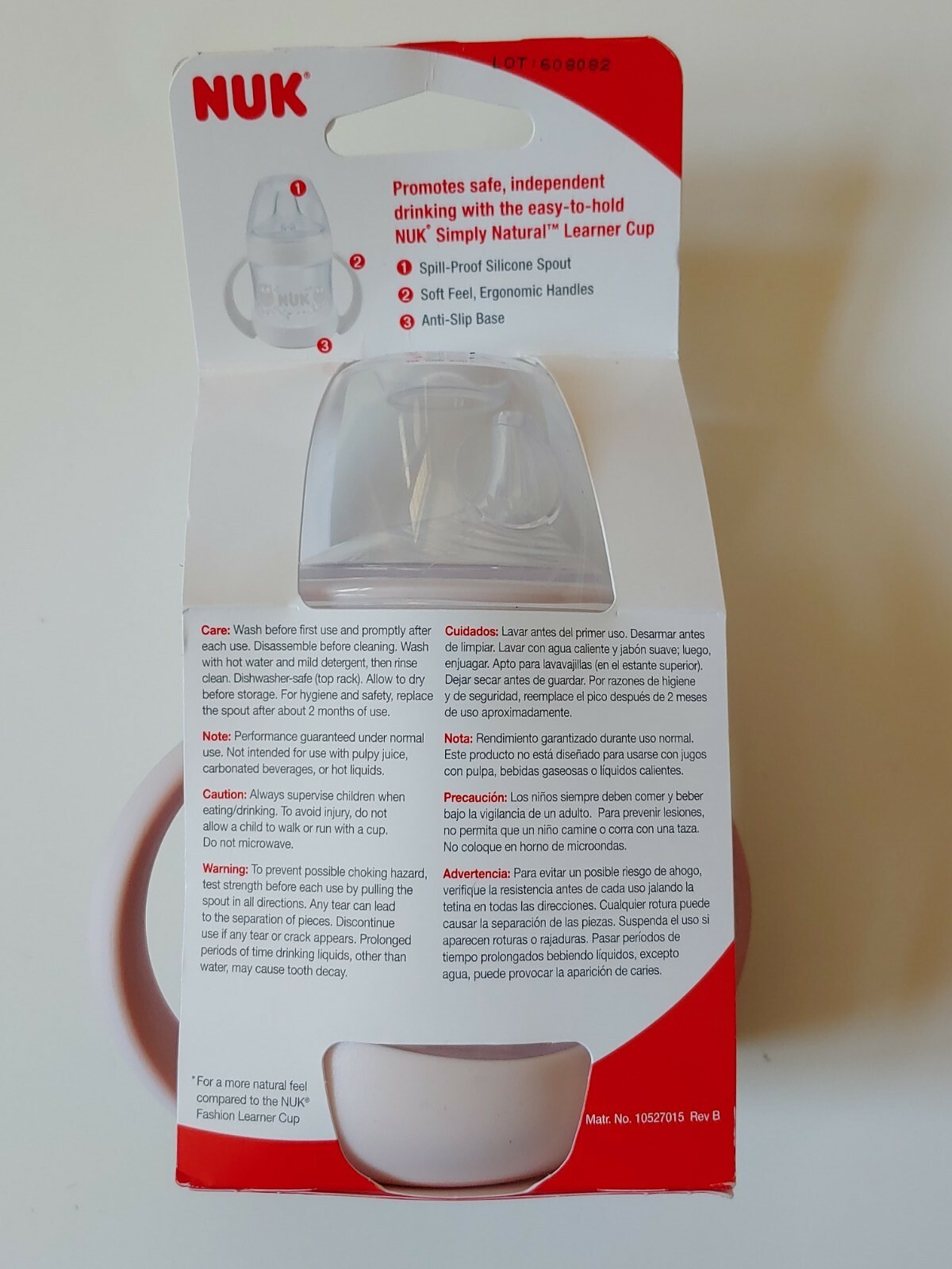 nuk simply natural learner cup replacement spout