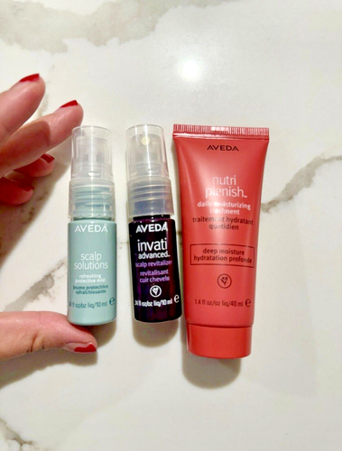 Aveda Samples - Scalp Revitalizing, Protective Mist, Moisture Hydration, Travel