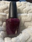 Retired Htf Opi Nail Polish Lacquer Nl A32 All Lacquered Up Wine Purple Color