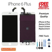 Iphone 6 Plus Retina Lcd & Digitizer Touchscreen Baugruppe Ersatz Weiß
