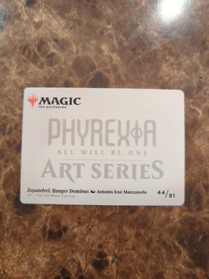 1x Art Series (44/81) - Zopandrel, Hunger Dominus MTG Phyrexia