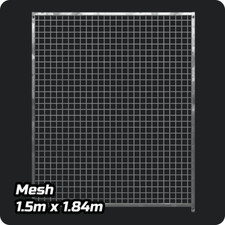 Dog Run Panel 1.5 x 1.84m - Mesh - Heavy-Duty Galvanised
