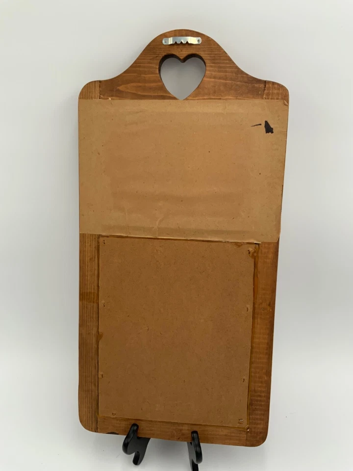 1990 Handmade Needlepoint Scottish Terrier Dogs Corkboard Wood Wall Hanger - Image 4 of 4