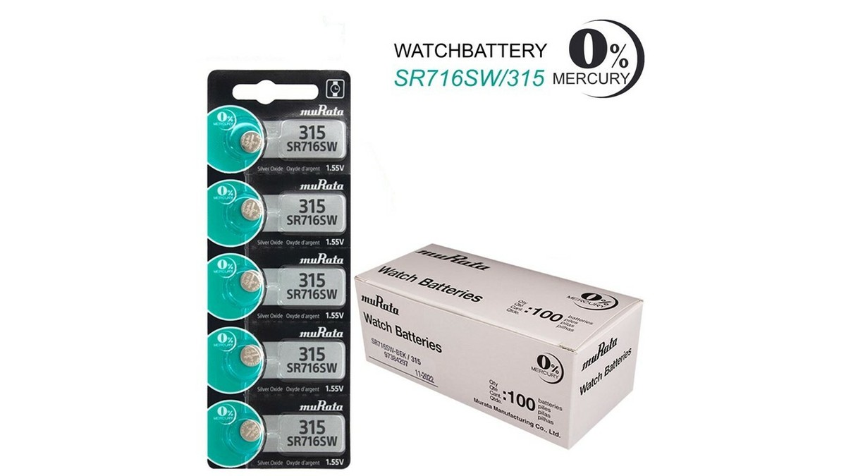 Silver Battery Mini Energizer 315 / SR716SW / SR67 - Online Store - Foto 6